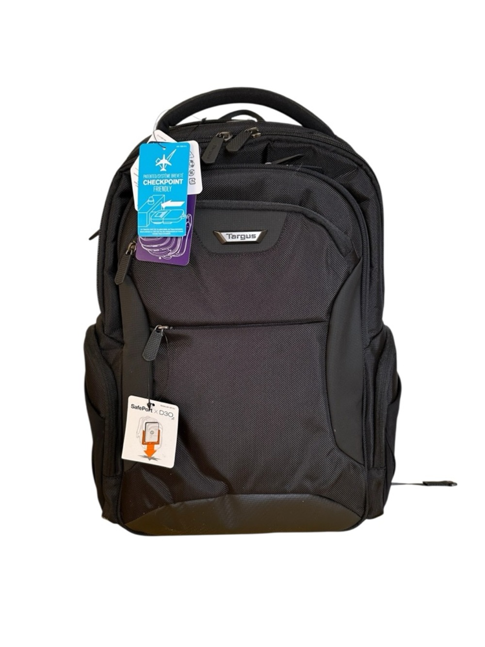 NWR Targus Black Travel & Tech Backpack | Targus Corporate Traveler Backpack
